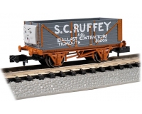 Bachmann 77092 S.C.Ruffey Open Wagon N Gauge 1:160 Small Scale (Compatible with Graham Farish and Similar Systems) (Thomas The Tank)